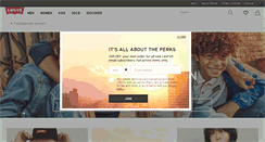 Desktop Screenshot of levis.com.au